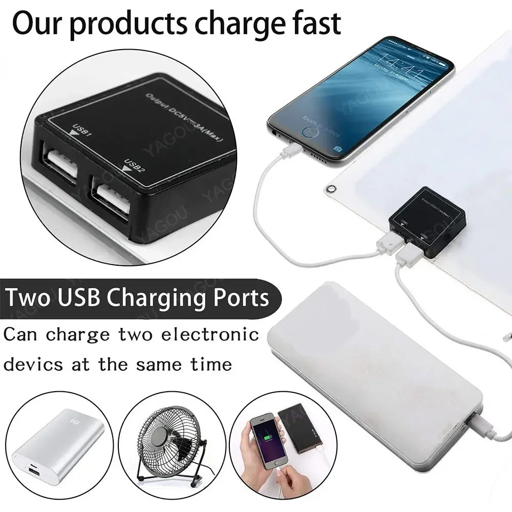 Portable Sunpower Solar Panel  - Solar Emergency Charger recension och pris
