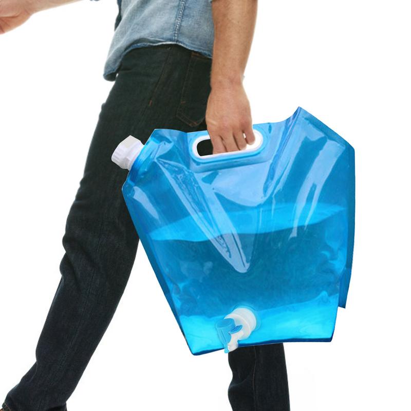 Camping Water Bag With Faucet  - Water Bag Collapsible recension och pris