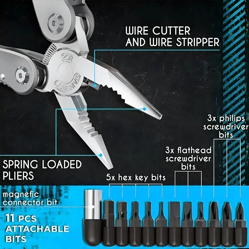 24in1 Multitool All In One Mul - Multi Tool Plier recension och pris
