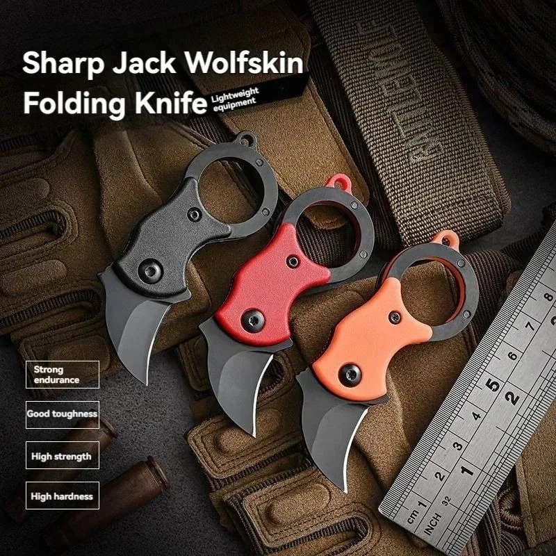 Mini Keychain Pocket Knife Sta - Bushcraft Knife Fixed recension och pris