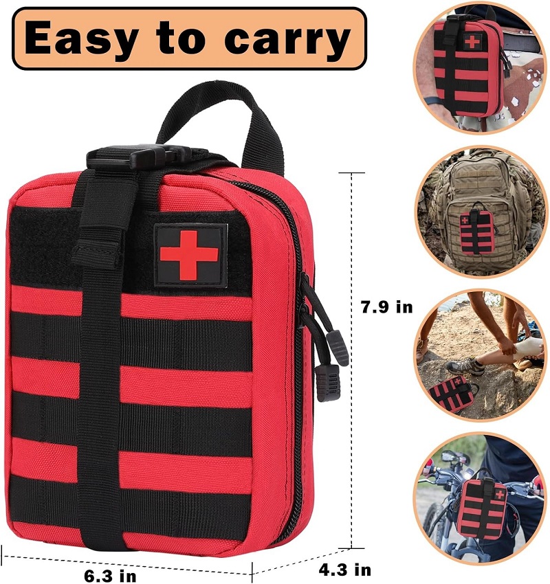 Outdoor First Aid Kit EDC Moll - Bivy Bag Emergency recension och pris