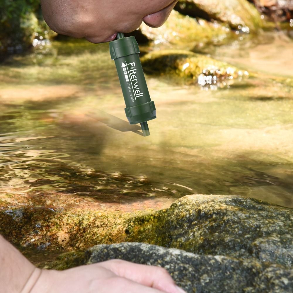 Mini Mini Water Filter Straw S - Water Purification Straw recension och pris
