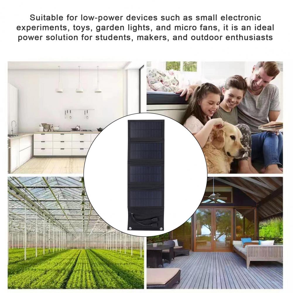 Lightweight Solar Panel Foldab - Solar Emergency Charger recension och pris