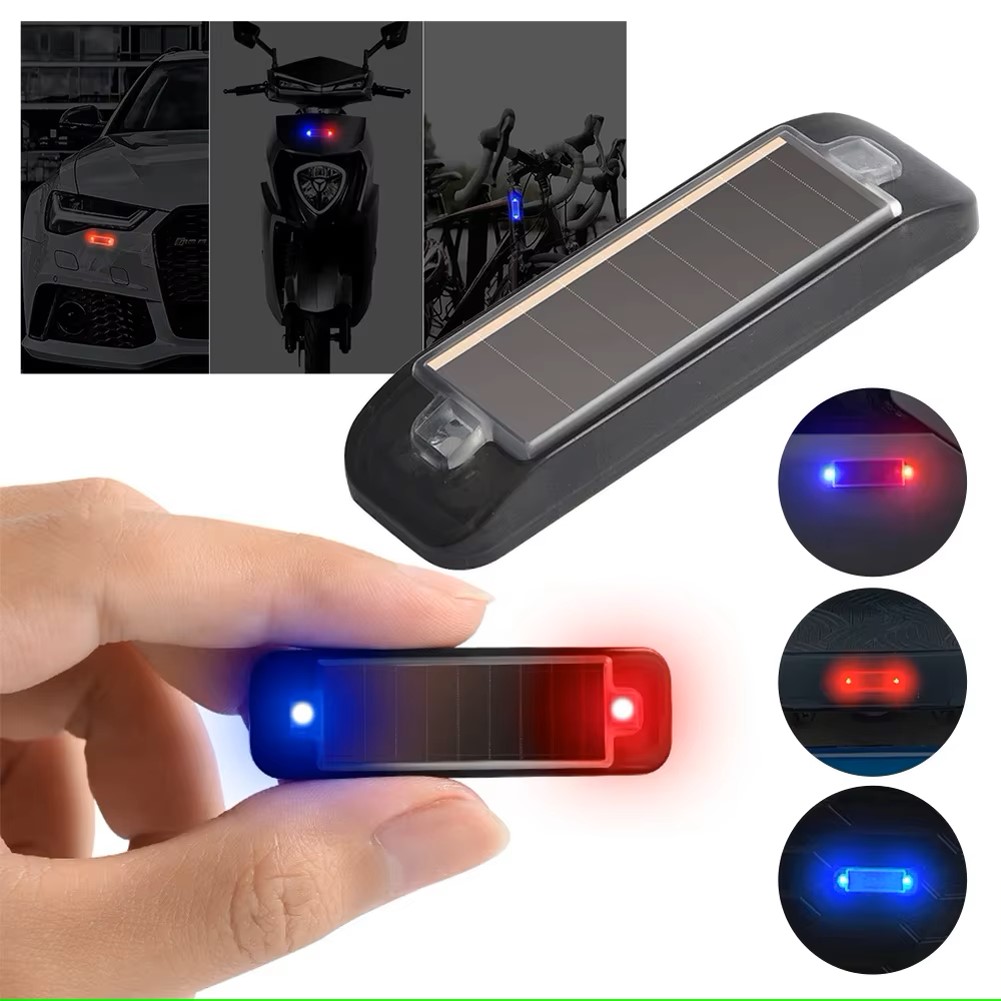 Mini LED Solar Power Car Warni - Sos Light Strobe recension och pris