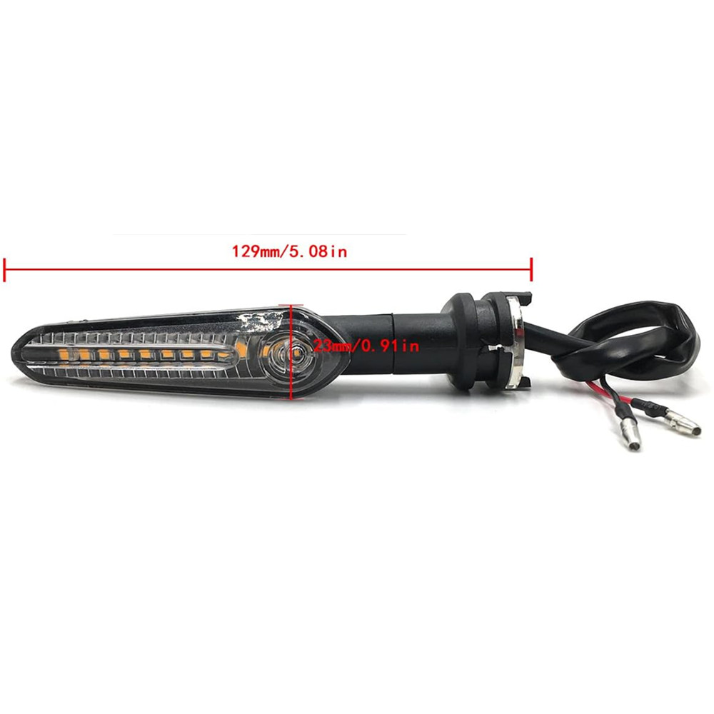 Motorcycle Mini LED Turn Signa - Sos Light Strobe recension och pris
